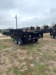 Dump Trailer On Sale 7x14 14k. Tarp Kit Ramps And 7k Axles 