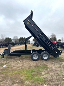 Dump Trailer On Sale 7x14 14k. Tarp Kit Ramps And 7k Axles 