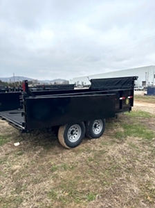 Dump Trailer On Sale 7x14 14k. Tarp Kit Ramps And 7k Axles 